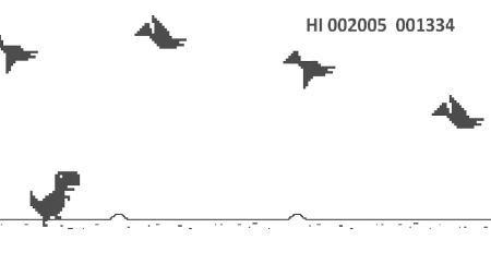 Chrome Dinosaur Game screenshot 1